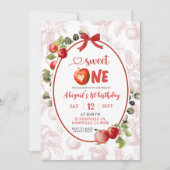 秋秋トイレファースト誕生日 招待状 (正面)