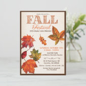 秋秋ハーベストフェスティバル離れ招待状 招待状 (スタンド正面)