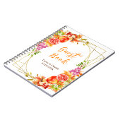 秋秋ハーベスト結婚ズゲストブック ノートブック (左側)