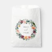 秋秋バラフラワーフローラ結婚リース フェイバーバッグ (正面)
