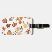 秋秋パターン荷物タグ ラゲッジタグ (正面横)