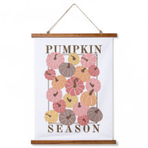 秋秋パンプキカラフルンつるズタペストリー