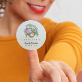 秋秋ビベス素朴バチェロレッテ ラウンドシール