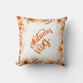 秋秋ビーブスウォーター離れカラー クッション (正面)