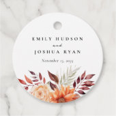 秋秋フローラボー結婚ホズ フェイバータグ (正面)