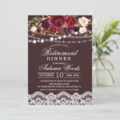 秋秋フローラリタイアディナー招待状 招待状 (スタンド正面)