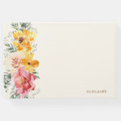 秋秋フローラ結婚ズゲストブック ゲストブック (裏面)