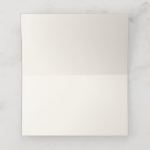 秋秋フローラ結婚ズ プレイスカード (内部開封)