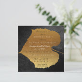 秋秋ブラックゴールデン離れズバースデーパーティー 招待状 (スタンド正面)