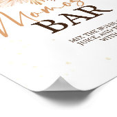 秋秋ベビーシャワーモモモザバー ポスター (角)