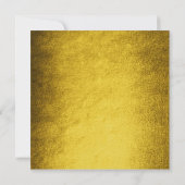 秋秋マスタードゴールデン葉ズバースデーパーティー 招待状 (裏面)