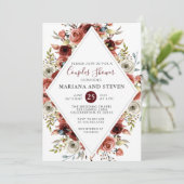 秋秋ミックスカップルシャワーフローラ 招待状 (スタンド正面)