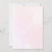 秋秋メルロフローラ結婚式の日付を保存 招待状 (裏面)