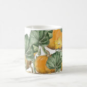 秋秋ヴィンテージカボチャ コーヒーマグカップ (中央)