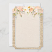 秋秋兄弟姉妹デュアルツイン誕生日招待状 招待状 (裏面)