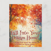 秋秋実在エテートマーケティング ポストカード (正面)