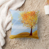 秋秋木枕 クッション (ブランケット)