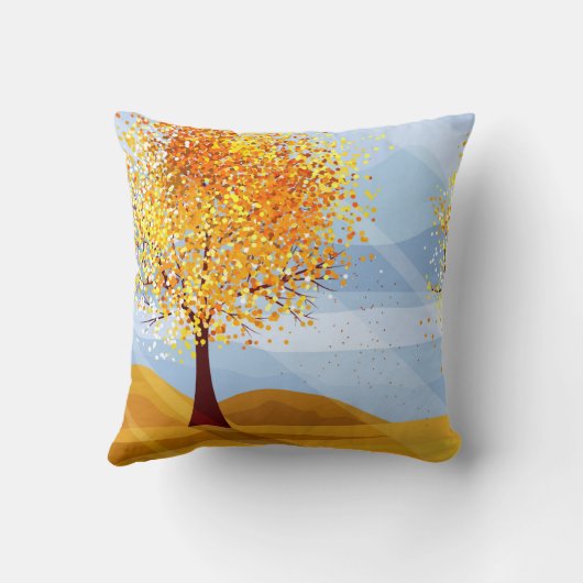 秋秋木枕 クッション (裏面)