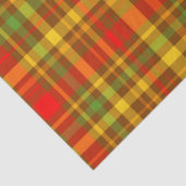 秋秋素朴の格子模様 薄葉紙 (詳細)