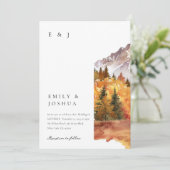 秋秋素朴ボホ結婚ズ 招待状 (スタンド正面)