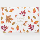 秋秋結婚のゲストブック記念 ゲストブック (裏面)