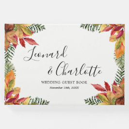 秋秋結婚のゲストブック記念 ゲストブック