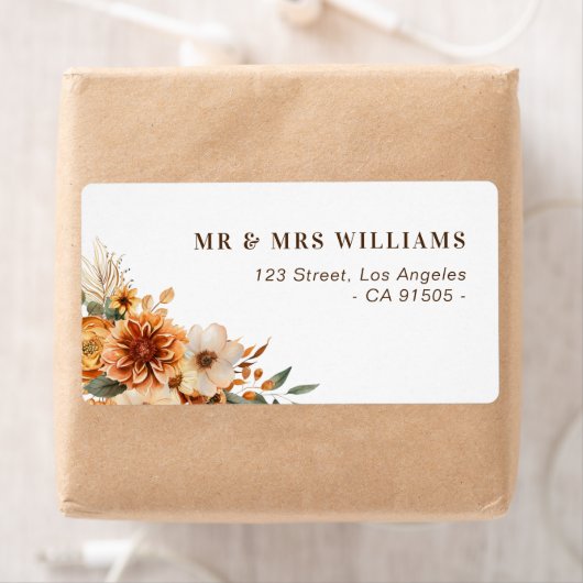 秋秋花住所 シール (インサイチュ)