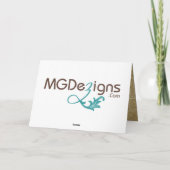 秋秋茶結婚のサンキュー サンキューカード (裏面)