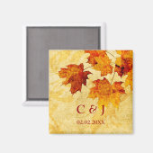 秋秋茶葉セーブザデートマグネット マグネット (正面/裏面)