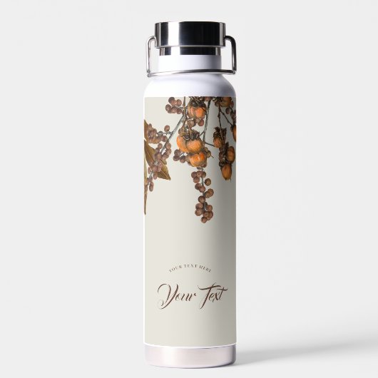 秋秋葉葉文字カスタム ウォーターボトル (背面)