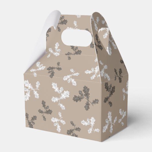 秋秋葉葉茶色 フェイバーボックス (正面サイド)