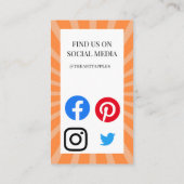 秋秋食果物デリ市場折畳み船 名刺 (裏面)