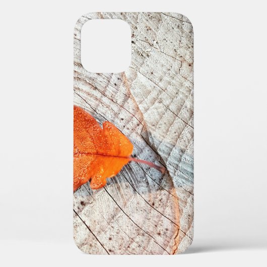 秋紅葉オーク材 Case-Mate iPhoneケース (裏面)