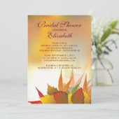 秋紅葉ブライダルシャワー招待 招待状 (スタンド正面)