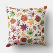 秋紅葉感謝祭ハーベストパターン クッション (裏面)