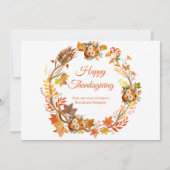 秋紅葉感謝祭 シーズンカード (正面)