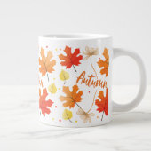 秋紅葉紅葉 ジャンボコーヒーマグカップ (右)