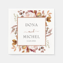 秋紅葉素朴カントリーボ結婚ーホズ