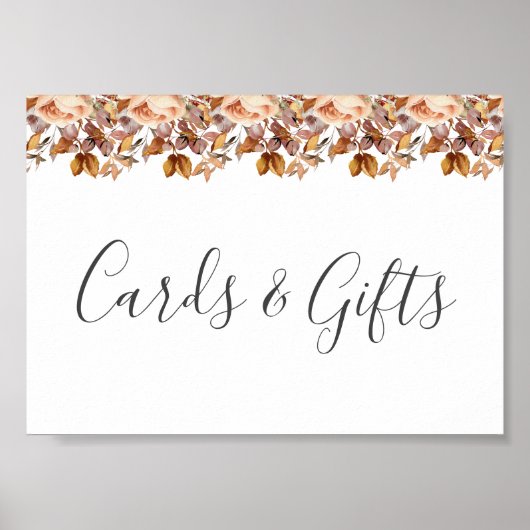 秋紅葉素朴カントリーボ結婚ーホズ ポスター (正面)