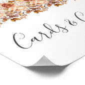 秋紅葉素朴カントリーボ結婚ーホズ ポスター (角)