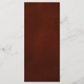 秋紅葉素朴カントリーボ結婚ーホズ メニュー (裏面)