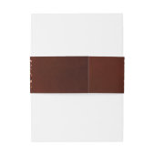 秋紅葉素朴カントリーボ結婚ーホズ 招待状ベリーバンド (裏面例)