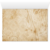 秋紅葉結婚のテーブル席カード (内部横(下))