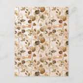 秋紅葉結婚の挿入カード エンクロージャーカード (裏面)