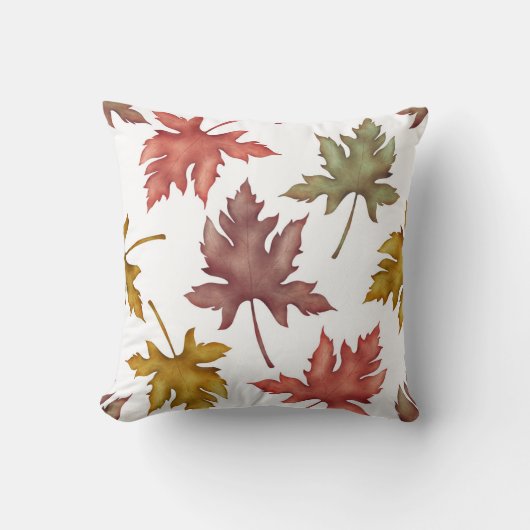 秋紅葉 クッション (正面)