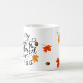 秋紅葉🍁 コーヒーマグカップ (中央)