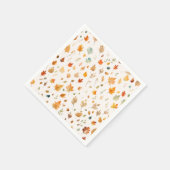 秋紅葉 | スタンダードカクテルナプキン (角)