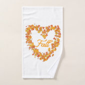 秋紅葉 バスタオルセット (ハンドタオル)