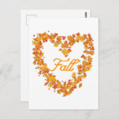 秋紅葉 ポストカード (正面/裏面)