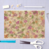 秋紅葉 薄葉紙 (クラフト)